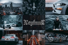 LR预设 未来城市工业风黑金电影胶片Lightroom预设 Supreme Tones Neptune preset