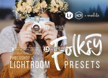 乡村生活方式肖像Lightroom预设/手机LR预设Folksy Lightroom Presets