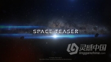 太阳星系大气场景动画宣传介绍预告片视频 AE模板 AE工程文件 Space Titles