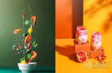 彩色主题食品摄影：使用数码相机无反光镜拍摄食品照片视频课程