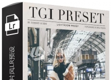 Ins简约城市工业胶片风Lightroom预设 Moderosa TG1 PRESET Lightroom