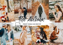 秋季人像Lightroom预设+手机APP预设 THE AUTUMN LIGHTROOM PRESETS