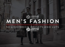 时尚男装杂志电影胶片LR预设+LUT预设 Men's Fashion Lightroom Presets