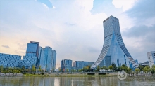 实拍视频素材-成都中欧洲中心分部大楼写字楼商务办公楼实拍视频素材