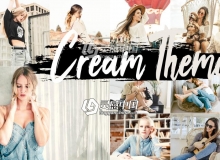 奶油主题色调旅拍人像Lightroom预设 Cream Theme Lightroom Preset