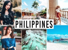 菲律宾旅拍人像LR预设+手机APP预设Philippines Lightroom Presets