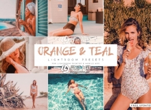 INS网红Orange & Teal 预设/APP预设 Orange & Teal Lightroom Presets
