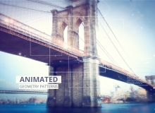 时尚扭曲水墨散开图片展示幻灯片AE模板 Videohive Ink Geometry Slideshow