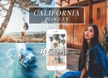 夏季旅拍人像移动手机版LR预设Mobile Lightroom Preset for Bloggers