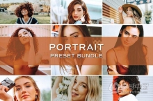 通透干净Instagram人像Lightroom预设/手机APP预设 10 Portrait Lightroom Preset Bundle