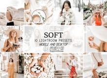 柔和亮净INS人像Lightroom预设 Soft Lightroom Presets