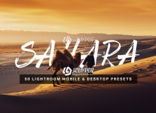 沙漠通透旅拍风LR预设+3DLUT预设 Sahara Lightroom Presets and LUTs