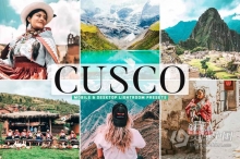 库斯科城市旅拍风光人文Lightroom预设|APP预设 Cusco Pro Lightroom Presets