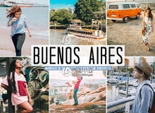 阿根廷旅拍LR预设+LR移动预设 Buenos Aires Mobile & Desktop Lightroom Presets
