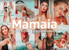 暖色调旅拍人像手机版Lightroom预设 Mobile Lightroom Presets - Mamaia