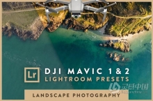 LR预设 大疆DJI Mavic 1和2 航拍风光摄影LR预设 DJI Mavic 1 & 2 Lightroom Presets