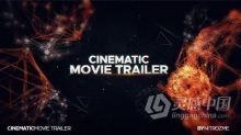 AE模板 电影预告片介绍动画视频制作Cinematic Movie Trailer AE工程 AE文件