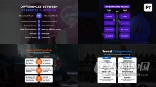 目录清单项目列表标题PR模板下载 Comparison List - Premiere Pro