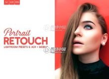 水润通透人像修饰LR预设ACR+移动预设 Portrait Retouch LR+ACR Presets