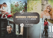 10组现代复古Lightroom预设 10 Modern Vintage Lightroom Presets