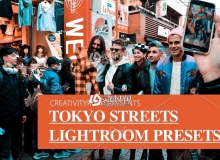 东京城市街道旅拍LR预设/移动APP预设 Tokyo Streets Lightoom Presets