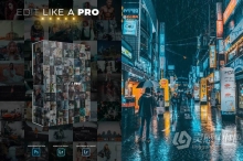 LR预设 像专业电影色彩大师一样编辑系列第29组LR预设/INS手机APP滤镜 edit like a pro 29th