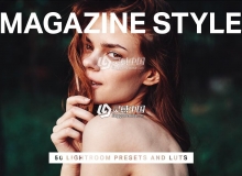 时尚杂志级人像LR预设/APP预设/LUT预设 Magazine Lightroom Prese LUT