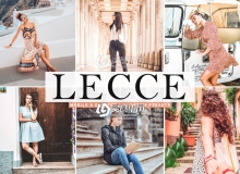莱切旅拍LR预设+LR移动预设 Lecce Mobile & Desktop Lightroom Presets