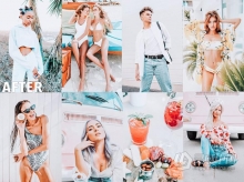 12个明亮清新通透人像Lightroom预设/APP滤镜 CLEAN & AIRY LIGHTROOM PRESETS
