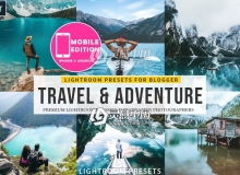 冒险旅行电影胶片感Lightroom预设 Travel & Adventure Lightroom presets