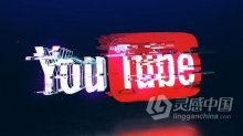AE模板 3D像差故障rgb拆分拉伸扭曲特效揭示品牌LOGO动画 AE工程 AE文件