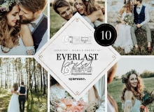 永恒系列婚礼人像调色LR预设+LR移动预设 Everlast Lightroom Presets Bundle