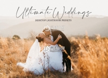 永恒唯一冷蓝调电影婚礼LR预设 Wedding Lightroom Presets - Ultimate