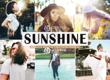 华丽幻想户外人像效果LR预设/手机LR预设 Sunshine Lightroom Presets