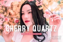 粉彩人像摄影调色Lightroom预设 Cherry Quartz Lightroom Presets