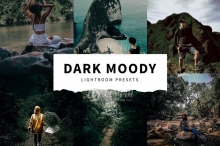 黑暗情绪旅拍风光电影胶片Lightroom预设 10 Dark Moody Lightroom Presets