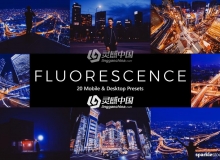 20个城市夜景长曝光延时街拍LR预设+LUTs预设