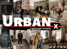 城市旅行街拍电影色调LR预设+移动APP预设 Urban X Lightroom Presets