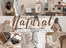 莫兰迪系列灰色系LR预设+移动APP预设 Natural Clean Lightroom Presets