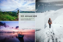 旅拍风光人文HDR预设INS照片Lightroom预设|移动APP照片滤镜